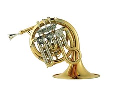 J. Michael Pocket Horn PFH-500 Compact French High Bb 3-Rotor Brass w/ Case