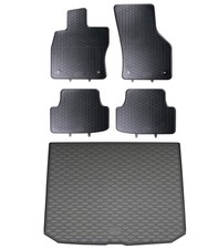 Fußmatten Kofferraumwanne für Audi A3 8VA Sportback 2013- im Set Gummi Matten