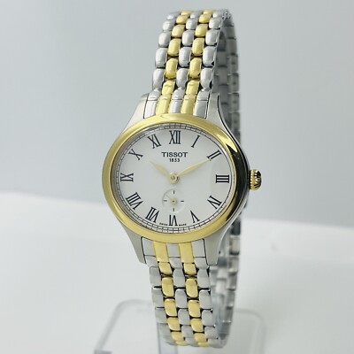 Tissot Bella Ora Women's Two Tone Sapphire Crystal 28mm Swiss