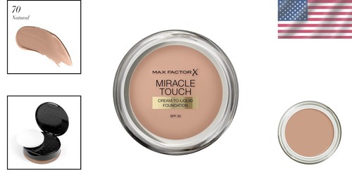 Travel-Friendly Miracle Touch Foundation - Full Coverage Natural Beige with SPF - Picture 2 of 10