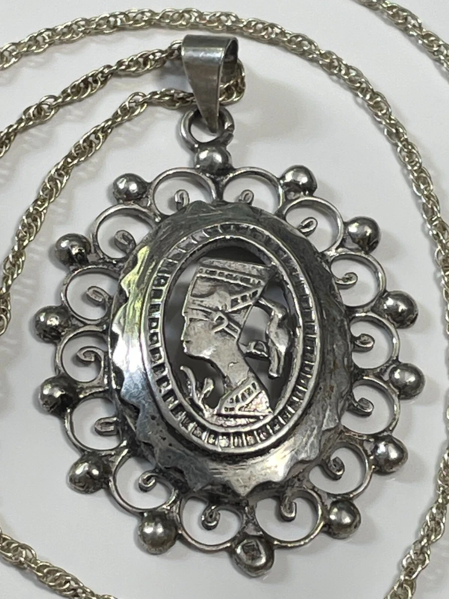 Egyptian outlet head necklace
