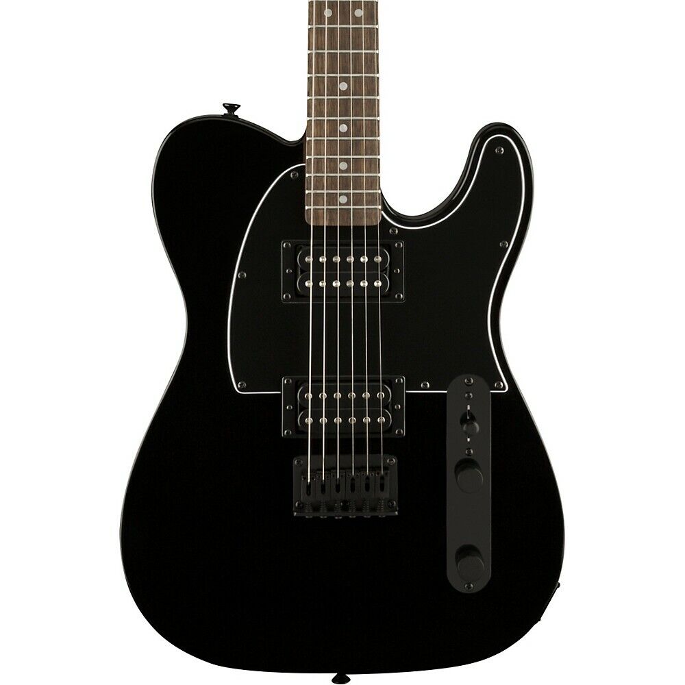 Squier Affinity Telecaster HH Guitar with Matching Headstock Metallic Black