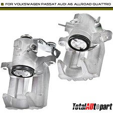 2pcs Disc Brake Caliper Rear Side For Volkswagen Passat Audi A6 Allroad Quattro