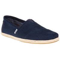 Mens Toms Blue Classic Textile Shoes Canvas Slip On Mens Toms Blue Classic Textile Shoes Canvas Slip On
