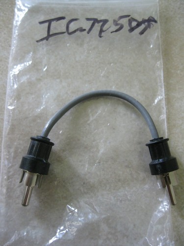 Icom ORIGINAL IC-775DSP (and others) RCA Jumper coax cable for back of radio