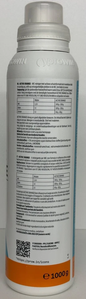 proWIN Active Orange Universalschaum 1000 g WC-Reinigung NEU - Bild 3 von 3