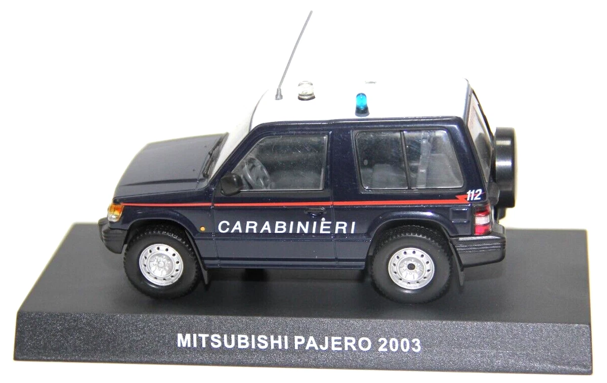 Modellino Auto In Scala 1/32 Mitsubishi Pajero V97 In Lega | Con Sterzo E Ruote In Gomma | Collezione, Decorazione O Regalo