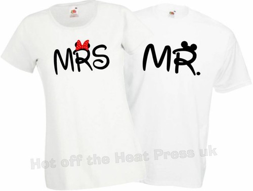 MR AND MRS DISNEY t-shirt fotl 