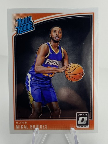 Mikal Bridges 2018 19 Donruss Optic Rated Rookie Card RC 200 Phoenix 