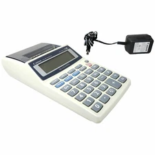 Canon P1-DH III Desktop Calculator Palm Printer Business + DC Adapter NEED INK