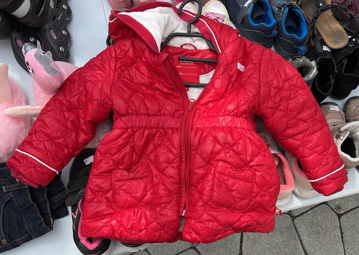 Kanz Winterjacke Rot Jacke Kinderjacke