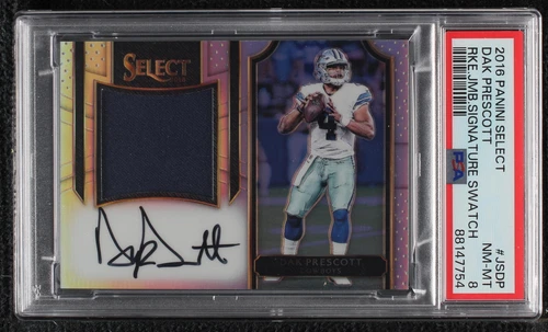 2016 Panini Select Dak Prescott #JS-DP