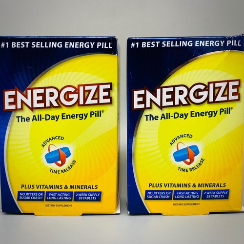 iSatori Energize Caffeine Pills Fast Acting Energy Pill 28 Tablet 2PK