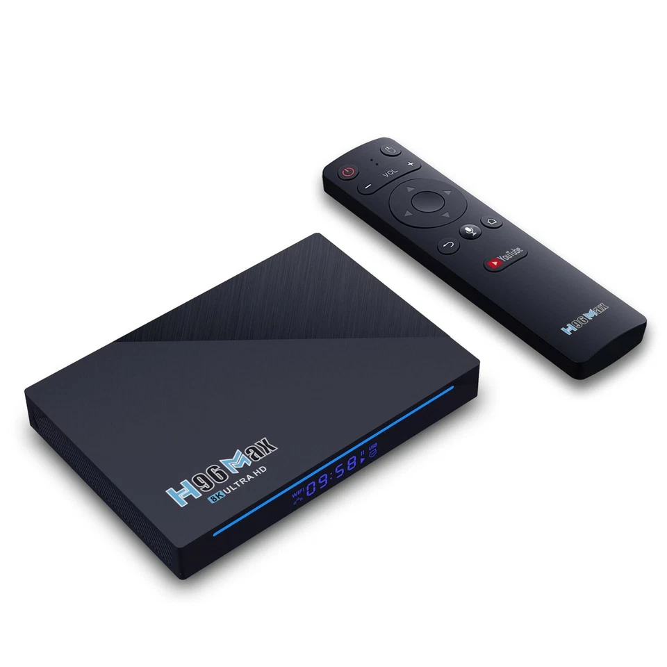 H96 Max RK3566 Android 11.0 Smart TV Box 8G 128G Dual Wifi 4K H.265 Media player - Image 2 of 4