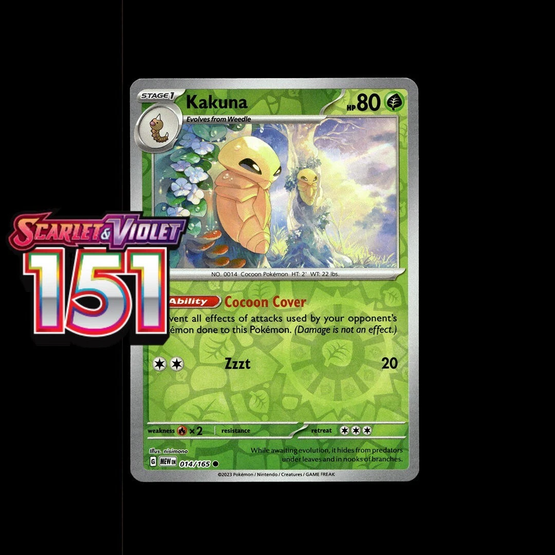 kakuna pokemon card price (Genetic Apex #9/226, 2-Diamonds) The item available is listed in the Title Kakuna (70/144) [Skyridge]  Pokemon