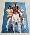 ABBA POSTER 1975 CAT DRESS Swedish Poster Music Magazine 1970s Vintage Rare
