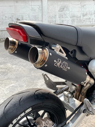 ZoOM Exhaust Honda MSX GROM 125 2022-2025 Dual Full System High Mount 2SLZ US