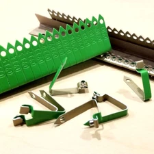 Zip Wing Bands Customized Custom Stamped Personalized Wing ID Tags for Chickens