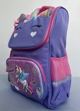 backpack kids girls Unicorn, Water Proof , Pink And Purple