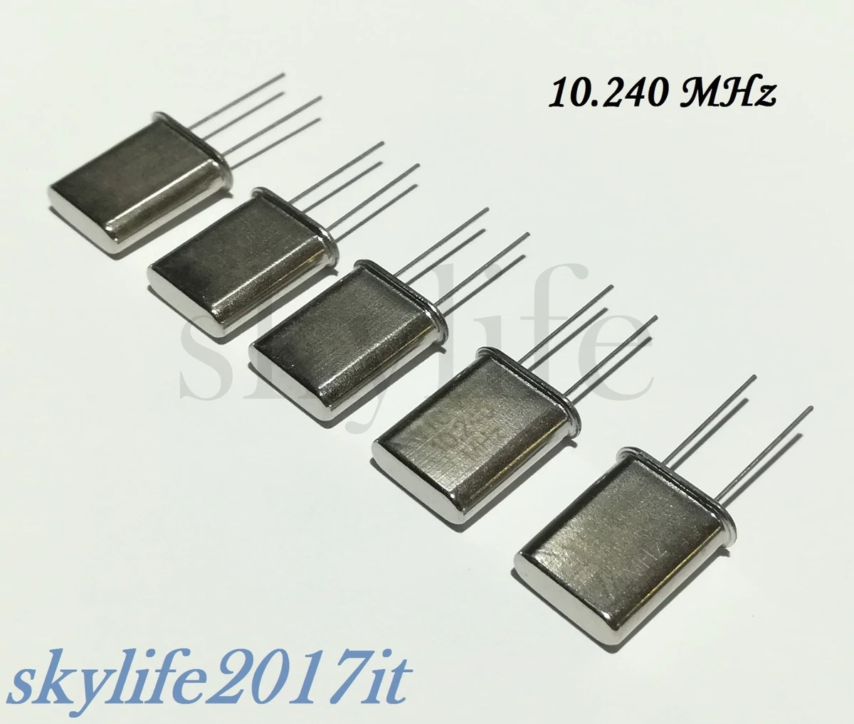 Oscillatore a cristallo 8 MHz HC-49S - 5 pezzi - it