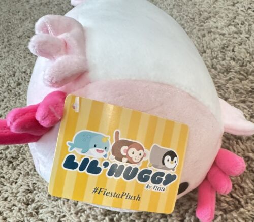 Fiesta Plush Lil’ Huggies Pink Axolotl Plush. NEW! So cute! - Picture 2 of 8