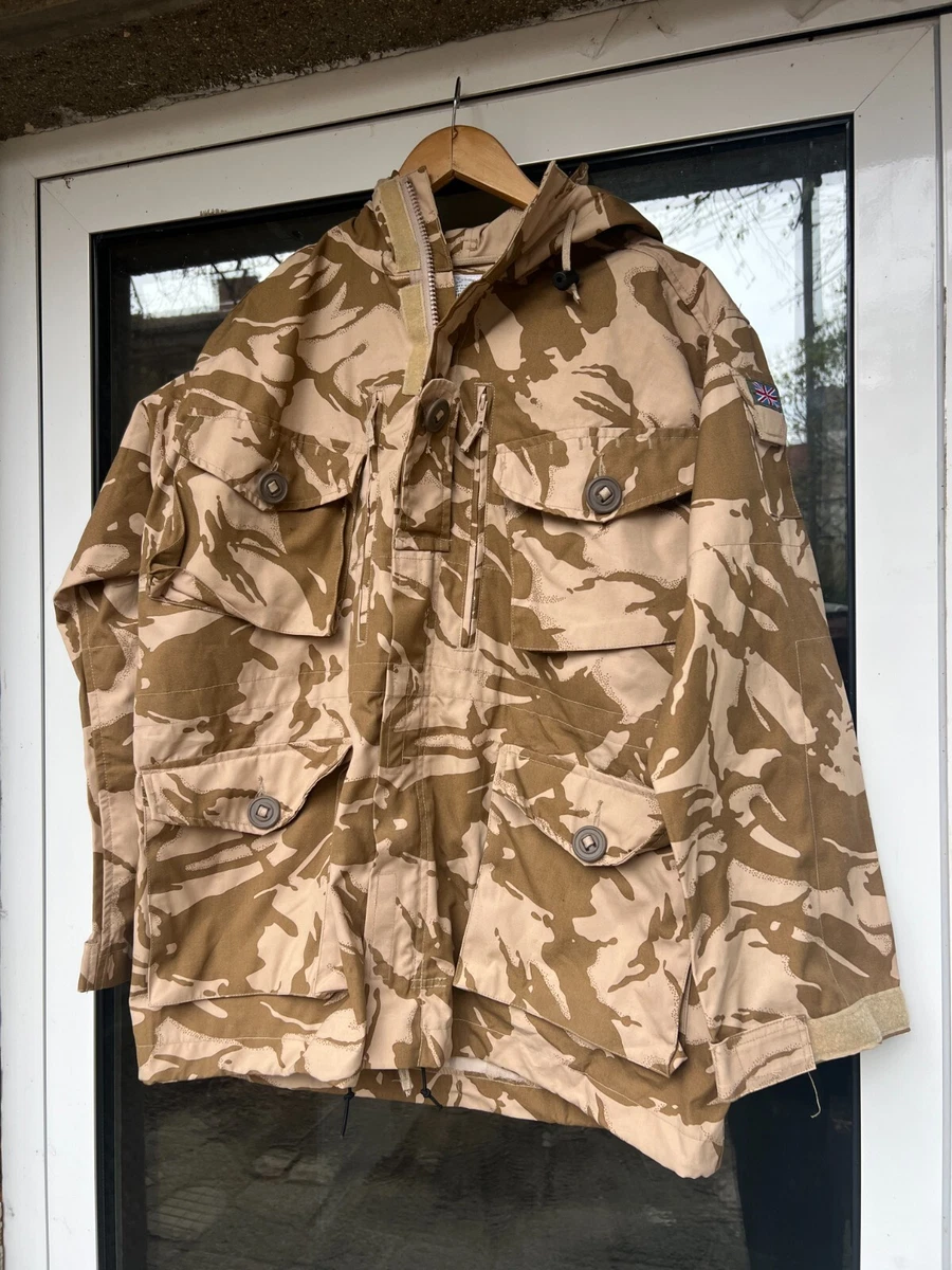 Original British army military combat Desert camo jacket Fire Resistant NEW