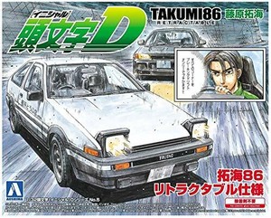 Aoshima 1/32 Initial (Initial) D Series No.05 Takumi 86 Retractable Specification By Aoshimabunkakyozaisha (899998334002)