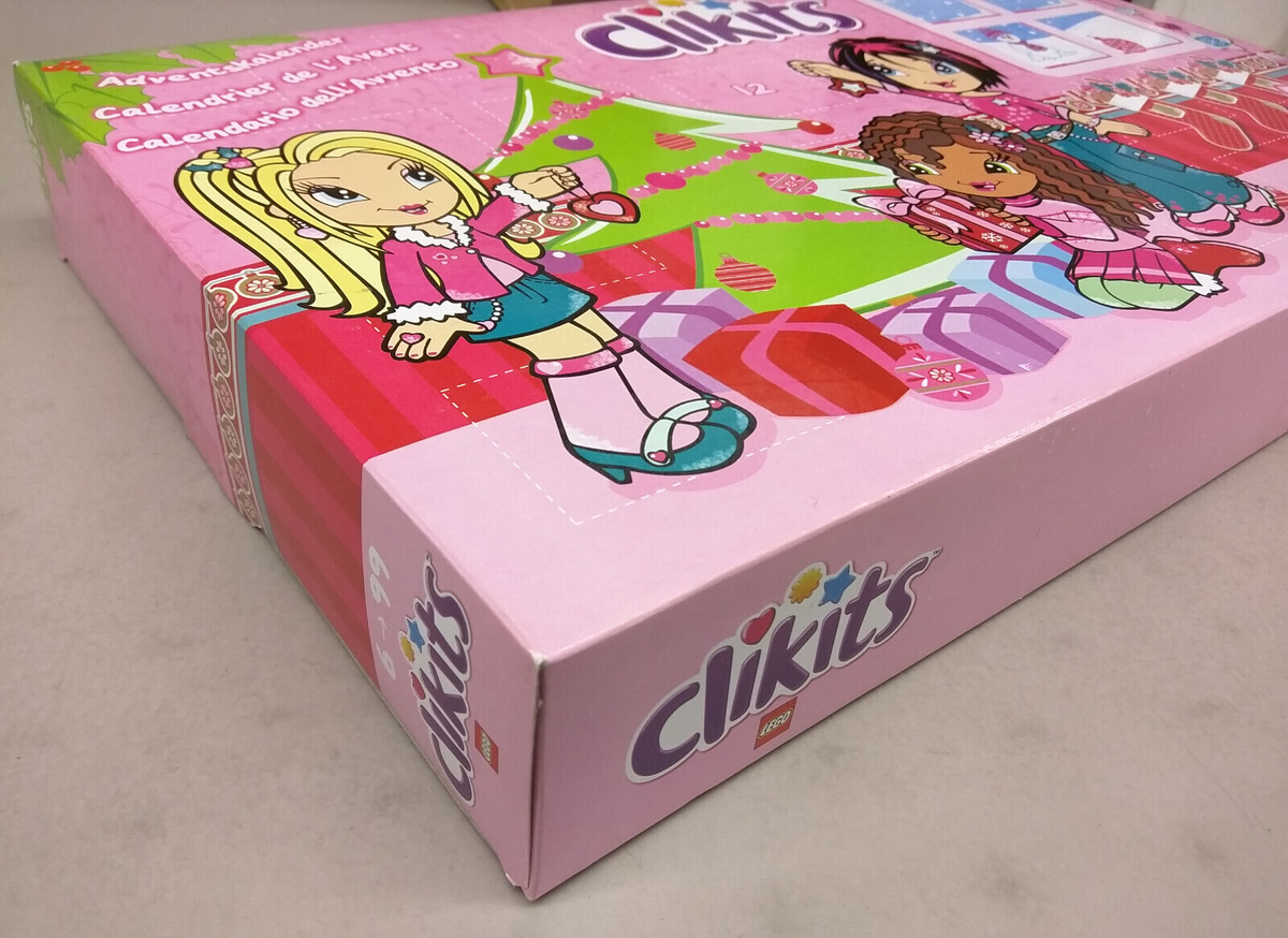 LEGO Clikits 7575 Advent Calendar NEW! Christmas Gift Pink Girls