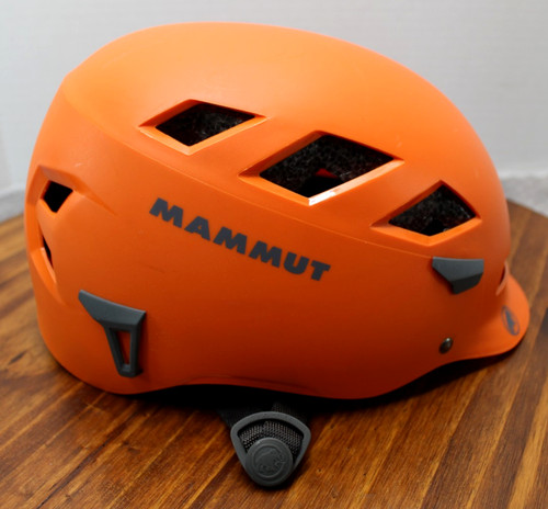 Mammut El Cap Climbing Helmet Orange Size 56-61 Cm Vented Mountaineering
