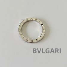 BVLGARI 925 Silver Ring Keychain B01 11 