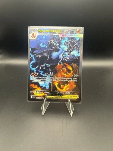 Mega Charizard X ex 125/094 Me02: Phantasmal Flames Holo