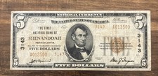 Shenandoah Pennsylvania 5 1929 Rare Type 2