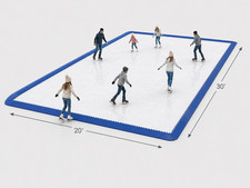 Skate Anytime Commercial Rink Builder 600 Sq Ft Synthetic Ice Surface
