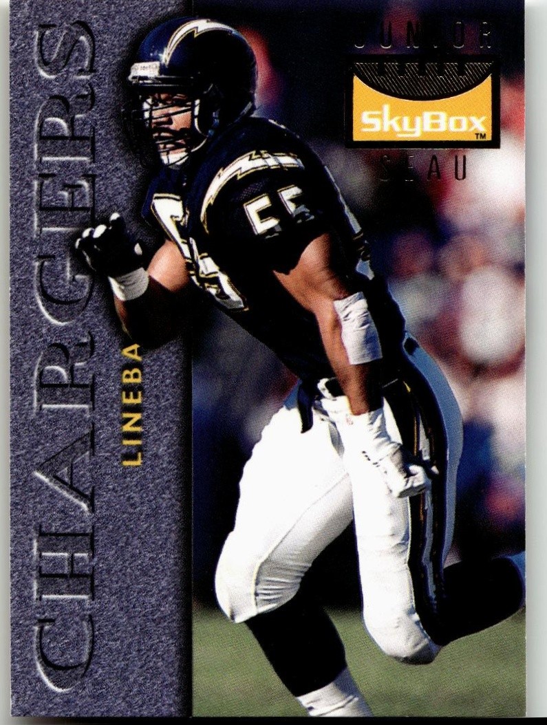 Junior Seau 1995 SkyBox Premium Football San Diego Chargers