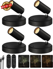 Spotlights Indoor with Remote, 5500Mah Rechargeable Picture Lights, Wireless LED