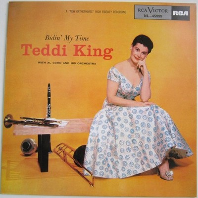 Teddi King With Al Cohn And His Orchestra - Bidin' My Time (LP, RE)