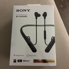 Sony WI-1000XM2 Wireless Earphones Neckband Canal Black Noise Cancellation