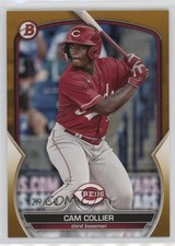 2023 Bowman Draft Gold 29/50 Cam Collier #BD-143 0xk7