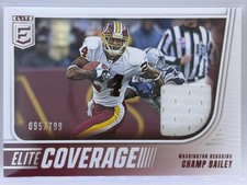 2025 Donruss Elite #EC-CBY Champ Bailey Elite Coverage Patch 095/799