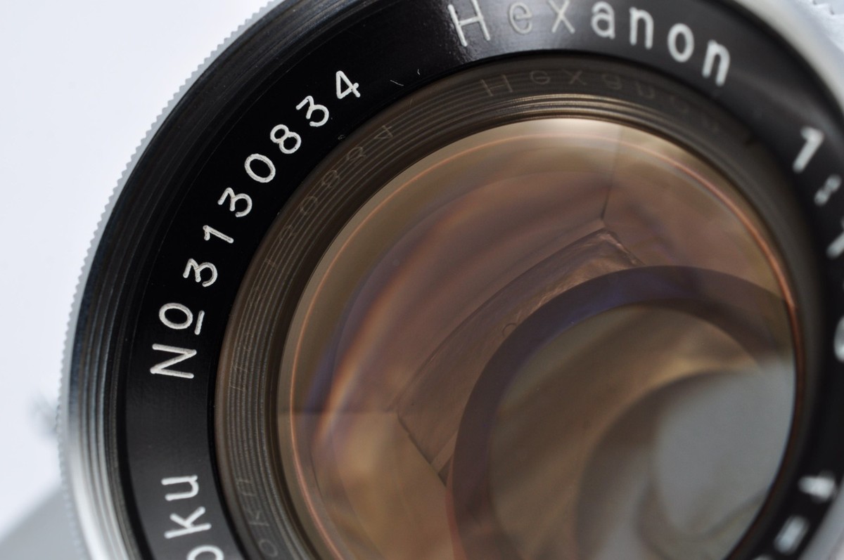 コニカ KONICA IIIA HEXANON 50mm F1.8 Konica IIIA III A Rangefinder w/Hexanon 50mm f1.8 [Near Mint