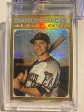 2020 Heritage Gold Refractor Nick Ahmed /5