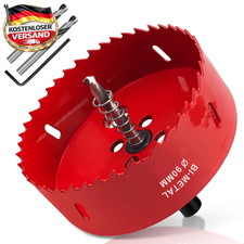 Lochs&auml;ge 90Mm, Universal HSS M42 Bi-Metall Lochs&auml;gen, Lochkreiss&auml;ge Mit Sechskan