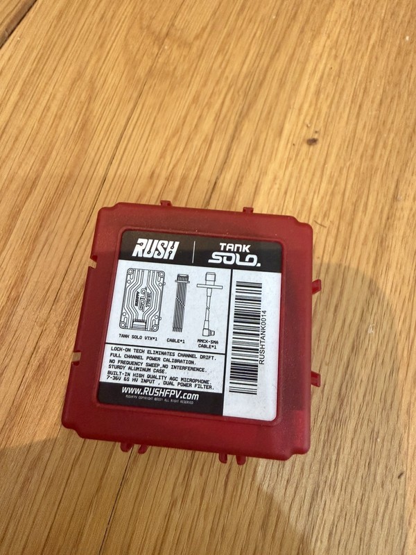 Rush Tank Solo VTX 1.6w for FPV drones