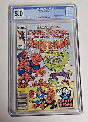 Marvel Tails #1 Marvel Comics CGC Graded 5.0