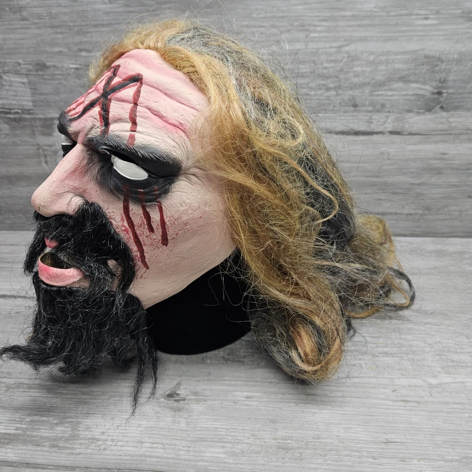 Máscara Rob Zombie House Of 1000 Corpses Otis Driftwood DAÑADA LEER Foto 3 de 4