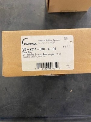 VB-7211-000-4-06 Invensys valve body