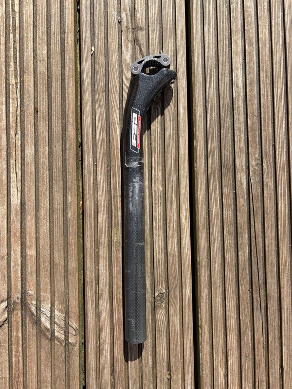 FSA K Force Seatpost 27.2 350mm Black Vintage Road Bike