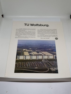 TU Wolfsburg - Volkswagen ist mehr als Auto - Werbung aus den 1970er (W1)
