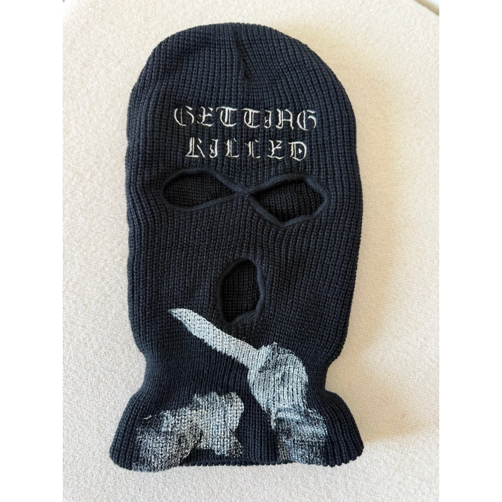 Farmer's Daughter x Geese Getting Killed Ski Mask - Black - NEW