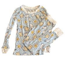 Little Sleepies 4T Pajama Set "Breakfast Buddies" Set Longsleeve Pants